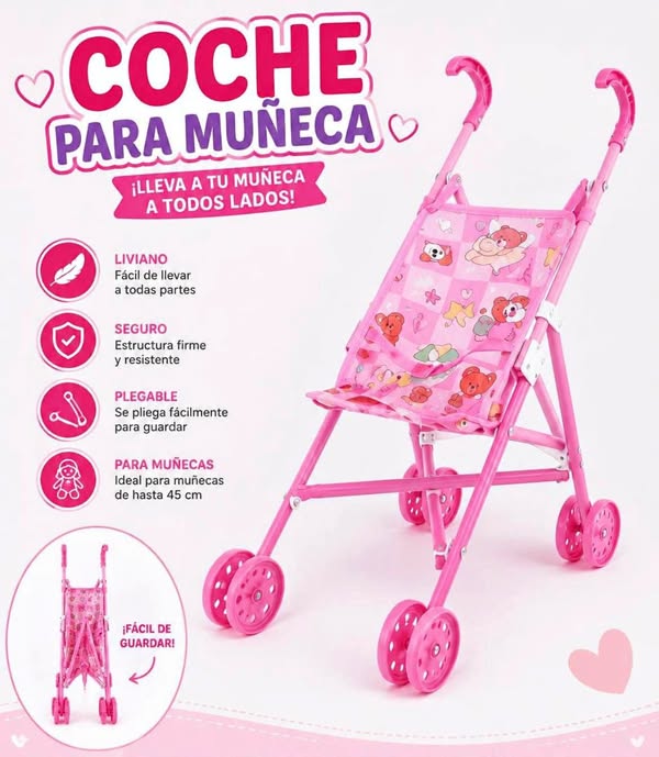 Coche para muñecas