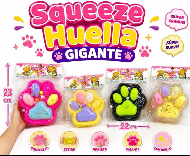 Squeeze huella gigante